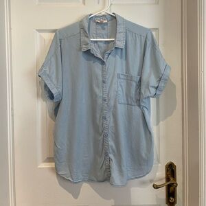 COMO VINTAGE casual button down short sleeve